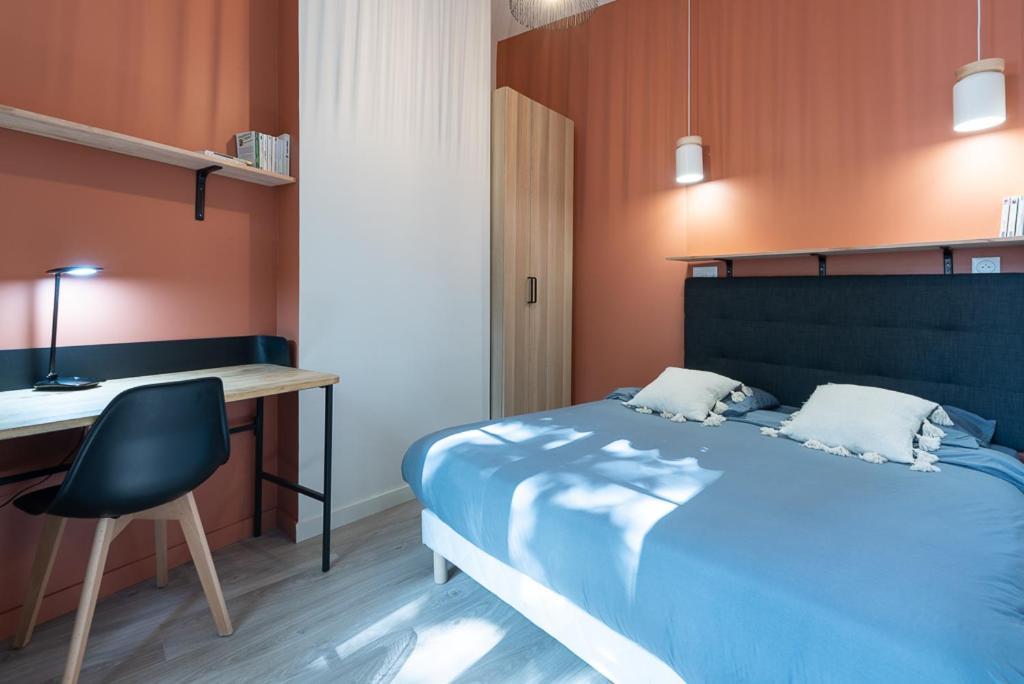 Appart T2 Voltaire - Chambre Separee - Part Dieu Lione Esterno foto