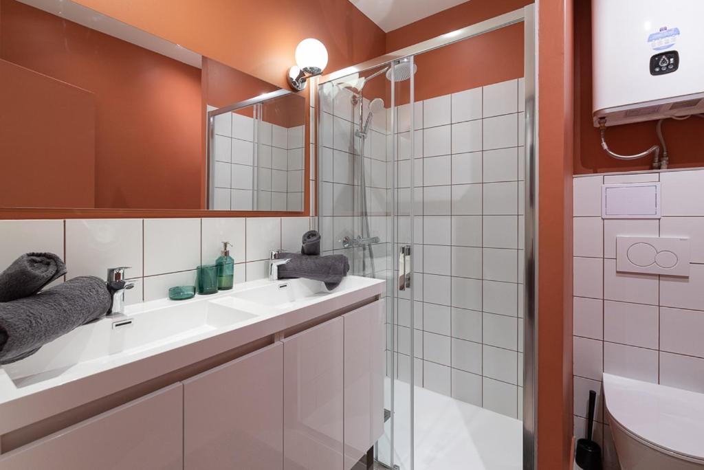 Appart T2 Voltaire - Chambre Separee - Part Dieu Lione Esterno foto