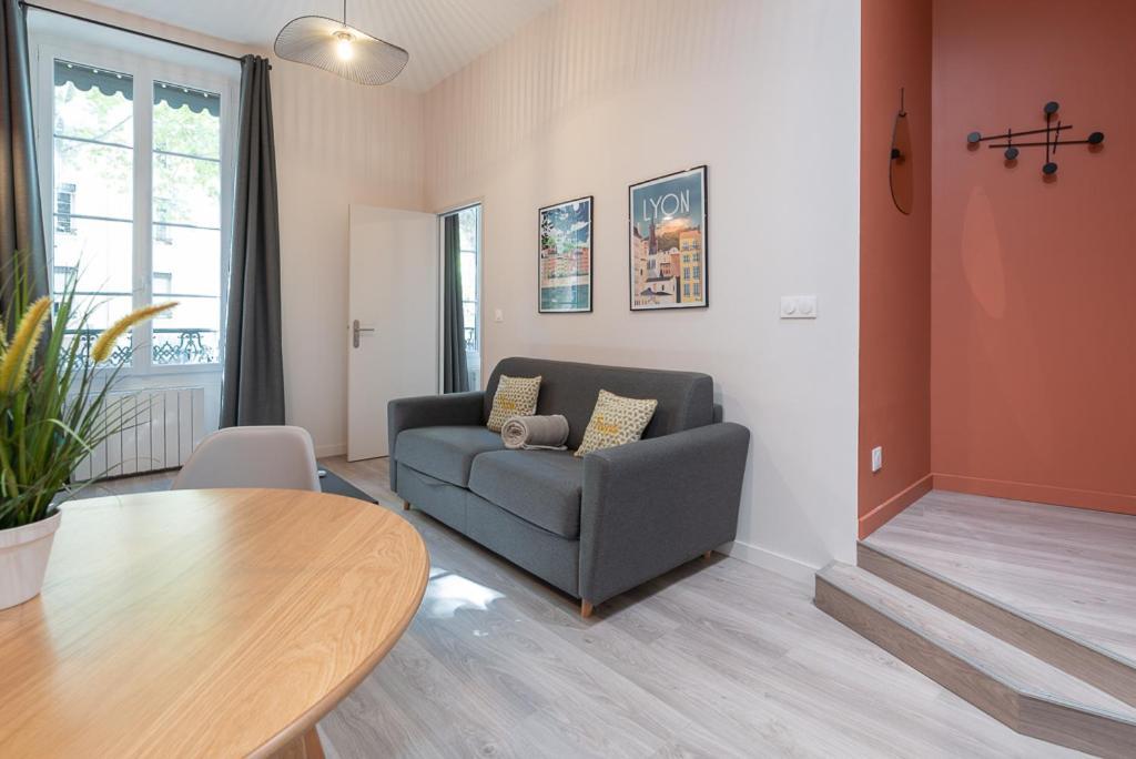 Appart T2 Voltaire - Chambre Separee - Part Dieu Lione Esterno foto